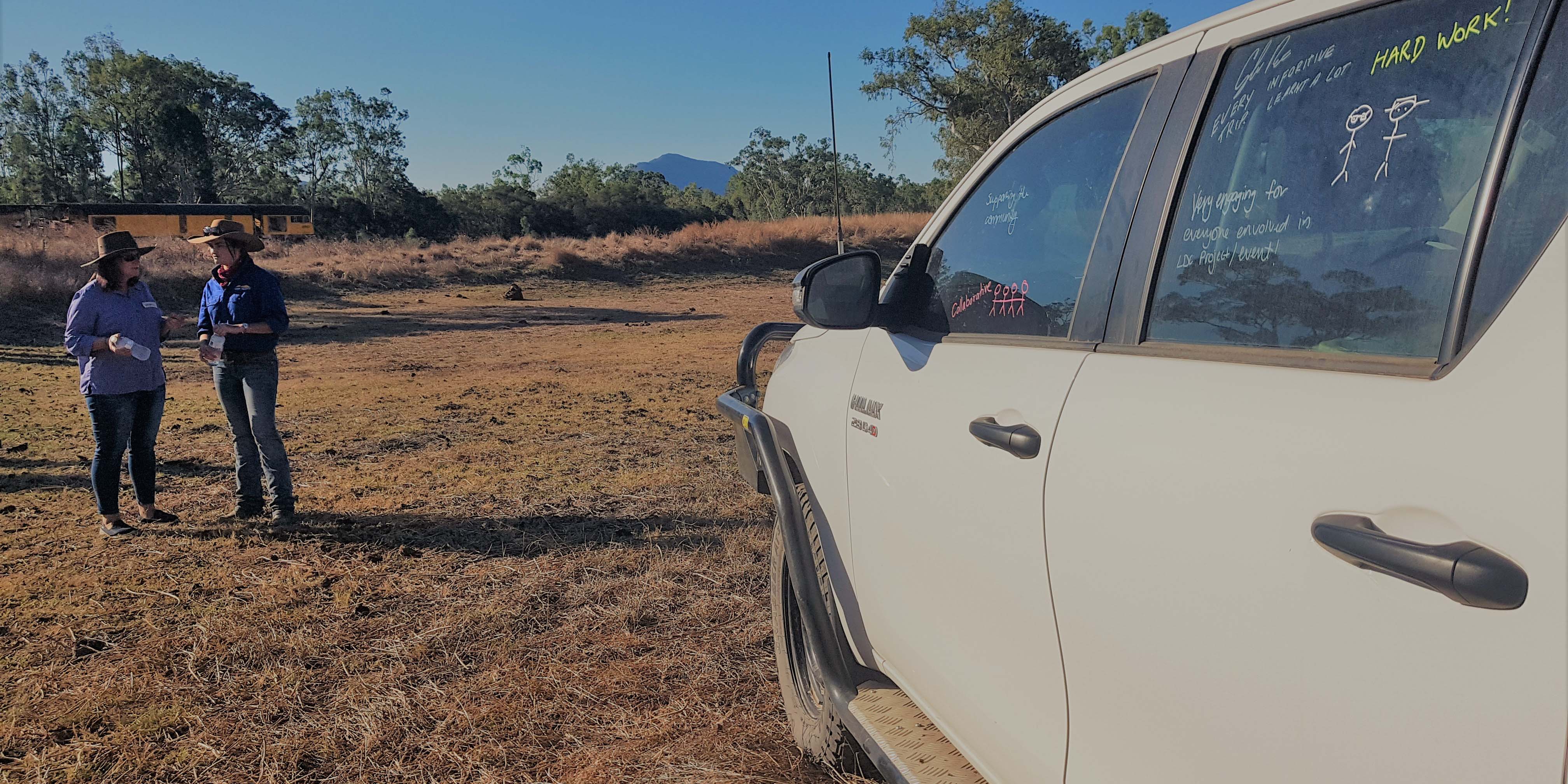 Collinsville - car with people in background